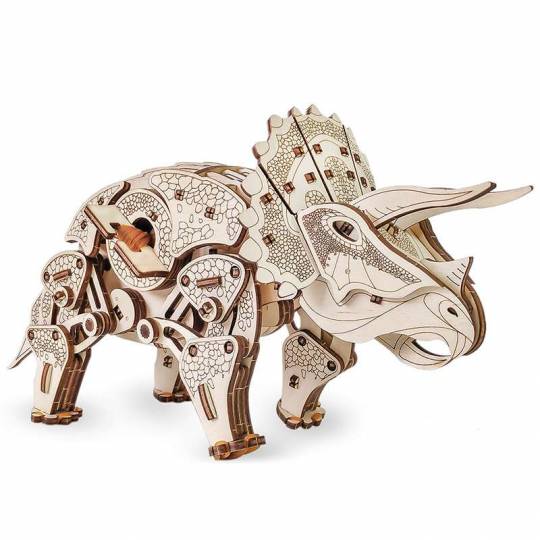Triceratops - Casse-tête mécanique en 3D EWA Eco Wood Art - 1