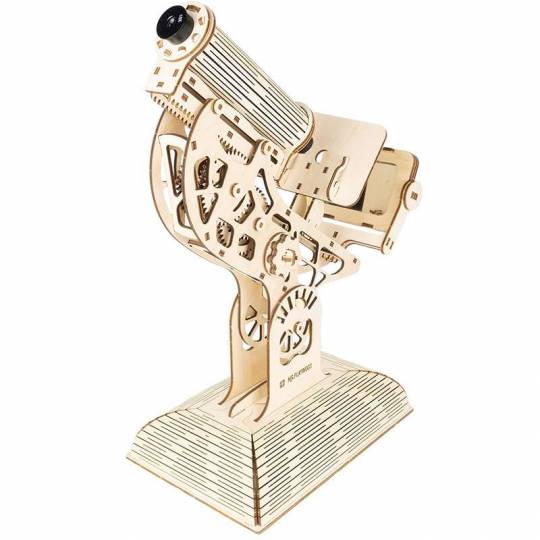 Microscope - maquette 3D en bois - Fonctionnel Mr Playwood - 2
