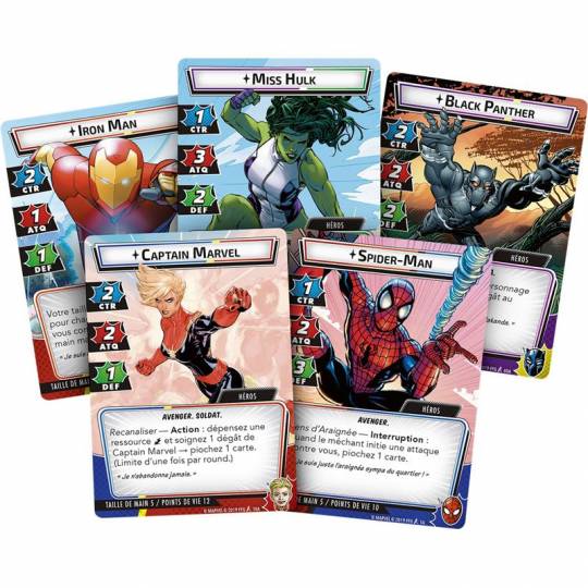 Marvel Champions : Le Jeu de Cartes - Fantasy Flight Games - BCD JEUX