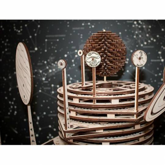 Planetarium - Casse-tête mécanique en 3D EWA Eco Wood Art - 4