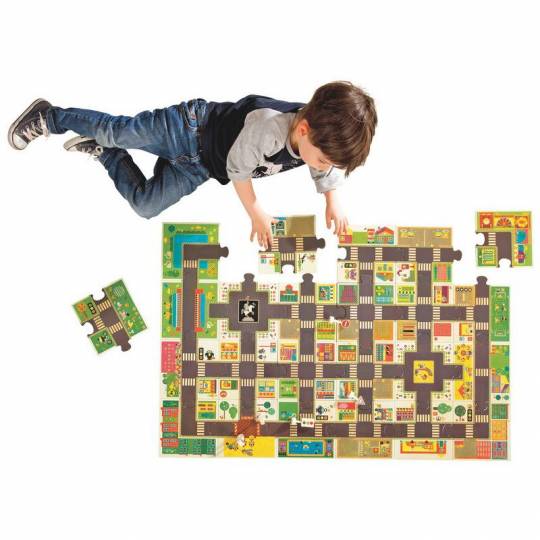 Puzzle géant - La ville Djeco - 3