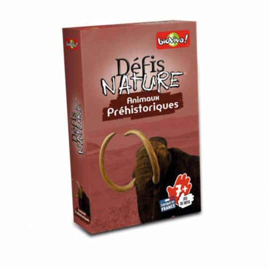 Défis Nature Animaux préhistoriques Bioviva Editions - 1