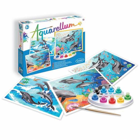 Aquarellum Dauphins SentoSphère - 2
