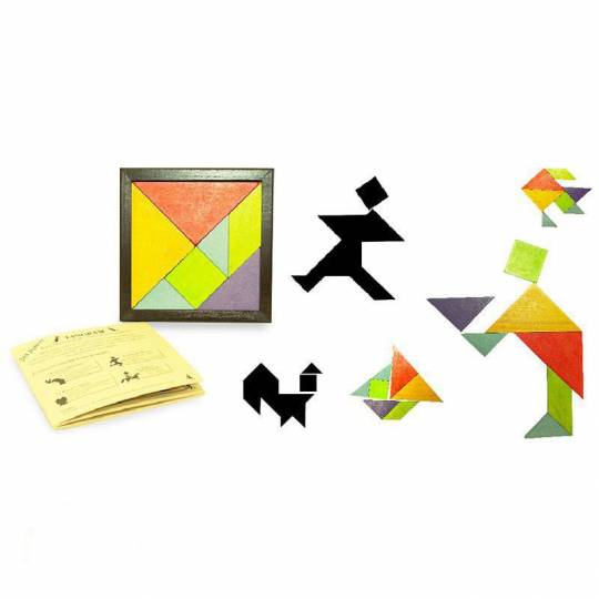 Tangram Couleur 288 figures Jeandel - 1