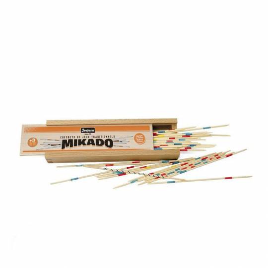 Coffret en bois mikado Jeujura - 1