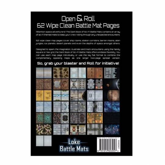 Giant Book of Sci-Fi Battle Mats Loke Battle Mats - 3