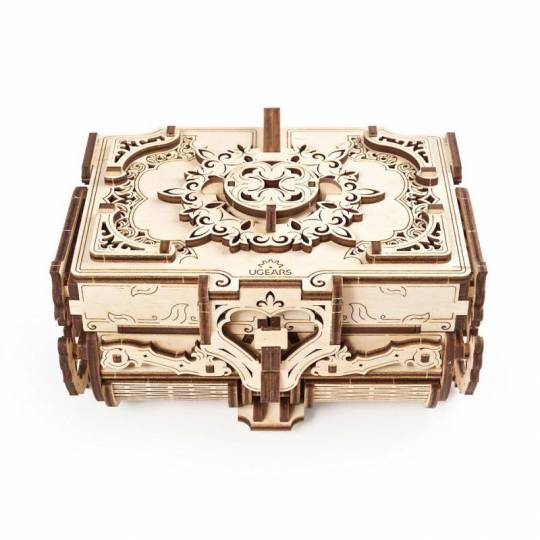 Boite de rangement à transmission mécanique puzzle 3D en bois –  Puzzledebois ™