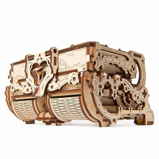 Boîte Antique UGEARS - Puzzle 3d Mécanique en bois UGEARS - 2