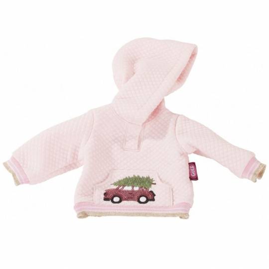 Pull sweat rose motif voiture - Poupées GÖTZ 42 à 50 cm Götz - 1