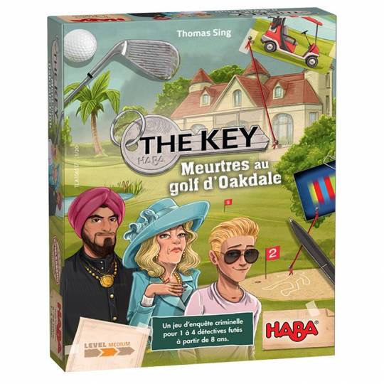 The Key - Meurtres au golf d'Oakdale Haba - 1