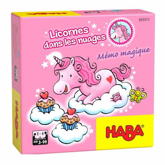 Licorne dans les nuages - Mémo magique Haba - 1