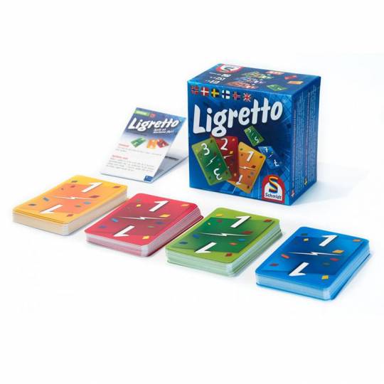 Jeu d'ambiance Schmidt Ligretto Rouge - Jeux d'ambiance - Achat & prix