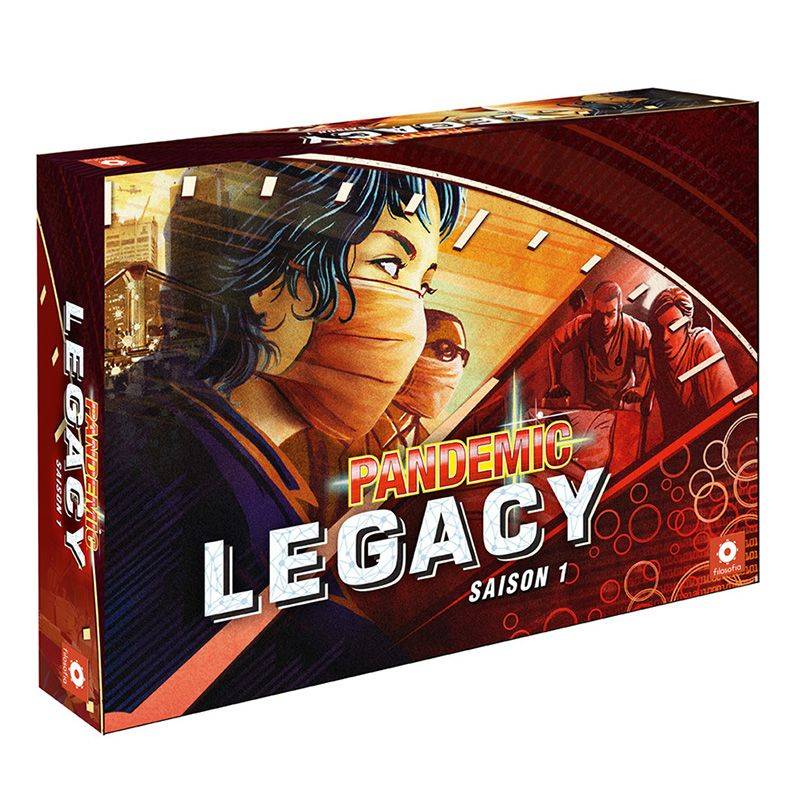 Pandemic Legacy Saison 1 Boite rouge Filosofia Games BCD JEUX