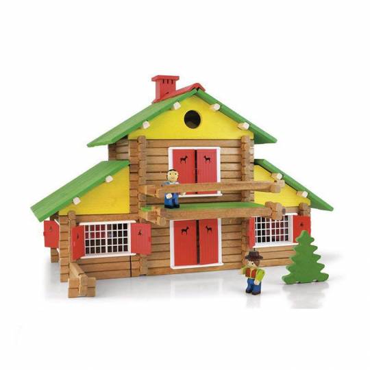 Mon Chalet En Bois 240 Pieces - Jeujura Jeujura - 1
