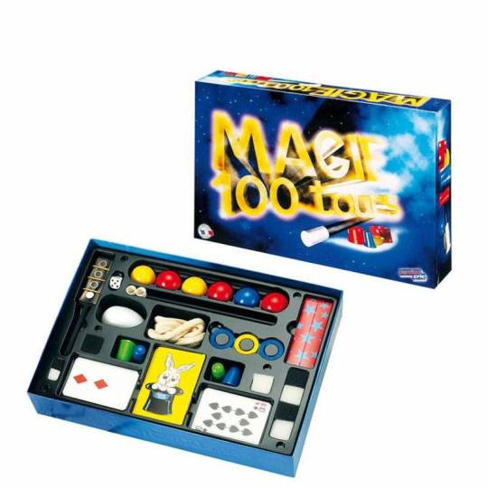 Coffret Magie 300 Tours - Accessoires et Démos pour Enfants de 6 Ans et  Plus - Gris - Cdiscount Jeux - Jouets