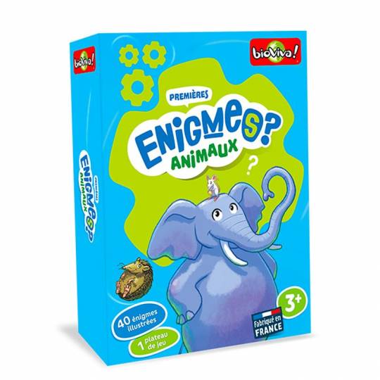 Mes premières énigmes - Animaux Bioviva Editions - 1