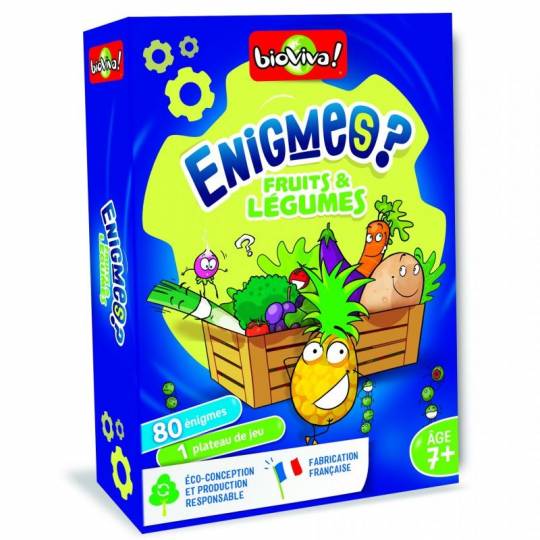 Énigmes - Fruits et Légumes Bioviva Editions - 1