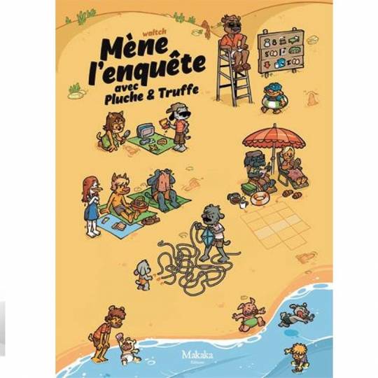 La BD dont tu es le héros : Mène l'enquête avec Pluche et Truffe Makaka Editions - 1