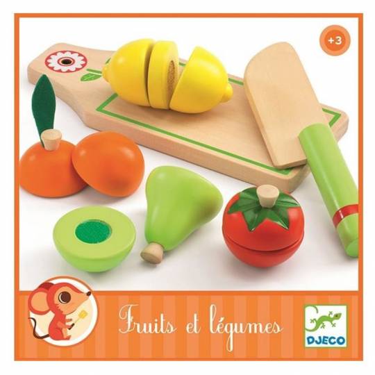 Fruits et légumes à découper Djeco - 1