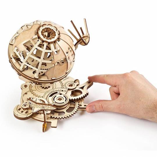 Globe Terrestre Ugears UGEARS - Puzzle 3D Mécanique en bois UGEARS - 2