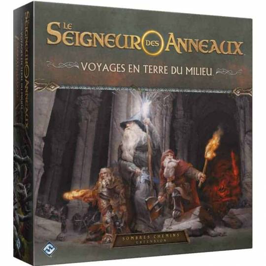 Extension Le Seigneur des Anneaux - Voyage en Terre du Milieu : Sombres chemins Fantasy Flight Games - 1