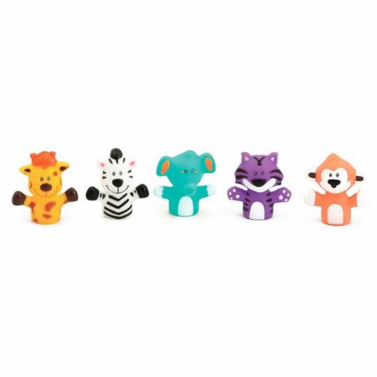 Marionnettes à doigts animaux de la Savane - Ludi LUDI - 1