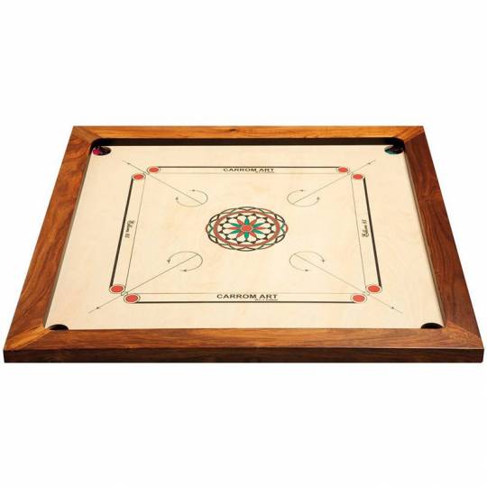 Carrom WCT Ellora 85 cm Acacia Carrom Art - 1