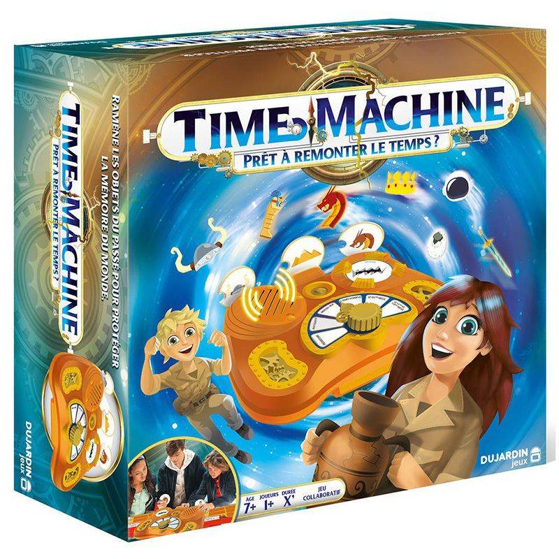 Boite du jeu de société Time Machine, Ta machine à voyager dans le temps