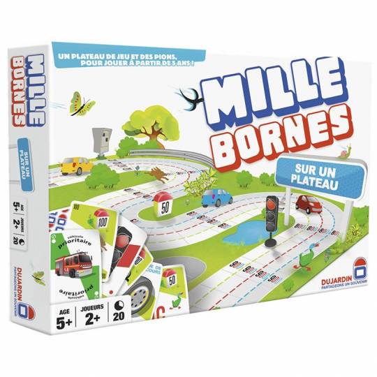 Mille Bornes Le Grand Classique Plateau Dujardin - 1