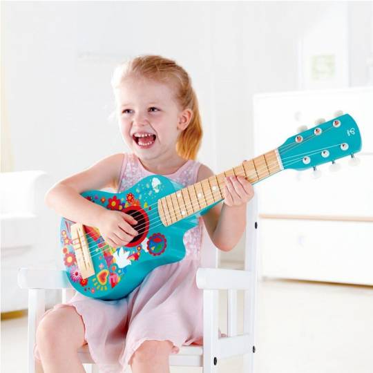 Guitare Flower Power Hape - 4