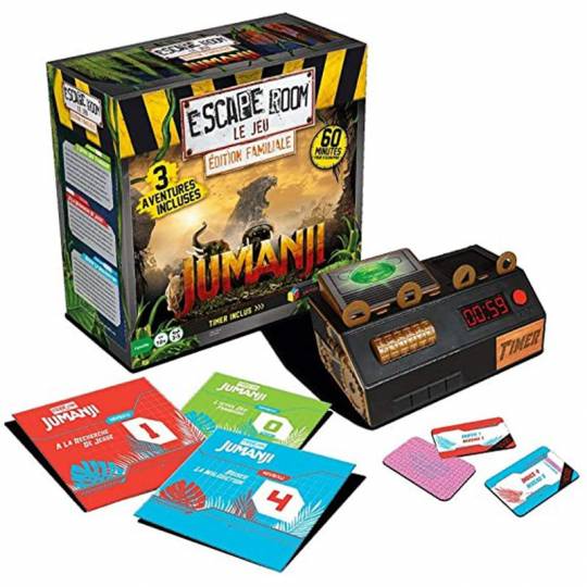 Escape Games - Escape Room : Jumanji - Coffret de 3 jeux Identity Games - 1