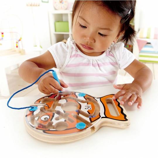 Labyrinthe magnétique Avancez les Poissons - Hape Hape - 2