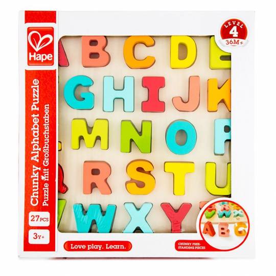 Puzzle à grosses pièces Alphabet - Hape Hape - 1