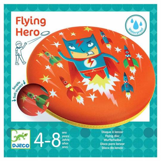 Disque à lancer - Flying Hero Djeco - 3