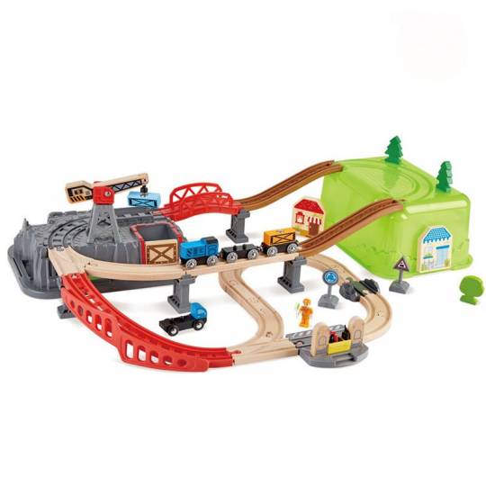 Circuit de train Railway bucket builder - Hape Hape - 1