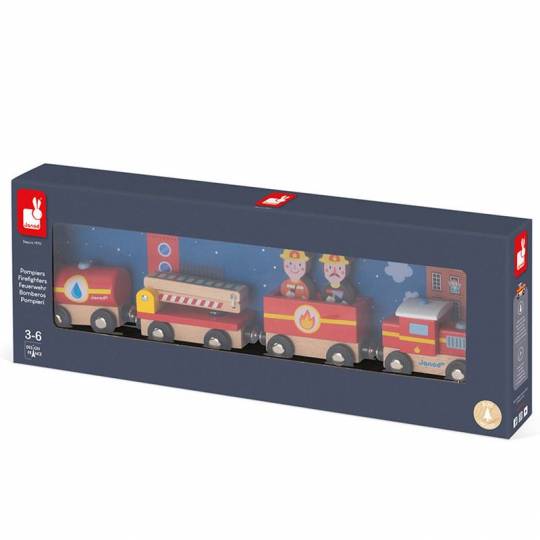 Train Pompier Story - Janod Janod - 1