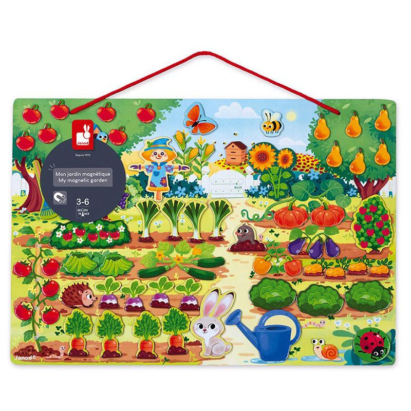 Mon Jardin Potager Magnetique Un Jouet Janod Boutique d Jeux Mon Jardin Potager Magnetique Un Jouet Janod Boutique d Jeux