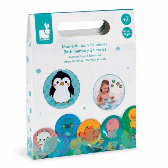 Mémo du bain 24 pcs - Janod Janod - 1