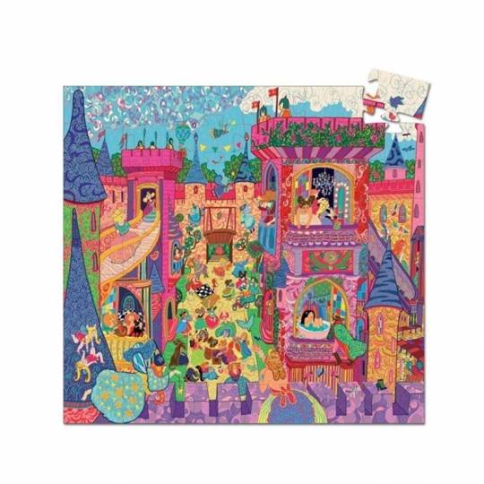 Puzzle Silhouette - Château féerique 54 pcs Djeco - 2