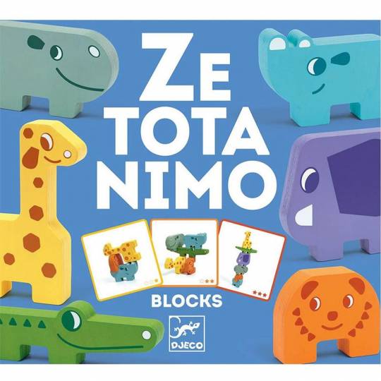 Jeu de construction  Ze Totanimo Blocks Djeco - 1