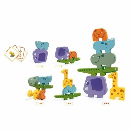 Jeu de construction  Ze Totanimo Blocks Djeco - 2