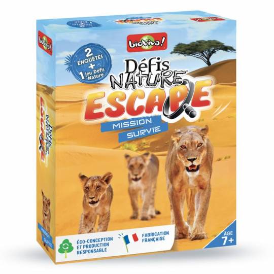 Défis Nature Escape - Mission Survie Bioviva Editions - 1