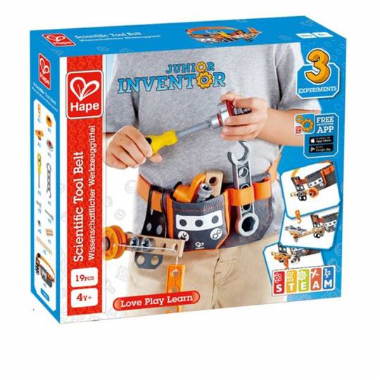 Ceinture à outils scientifique Junior Inventor - Hape Hape - 4