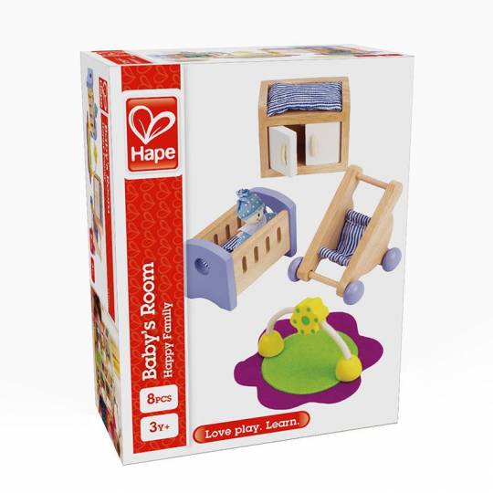 Accessoires maison de poupées Chambre de bébé - Hape Hape - 3