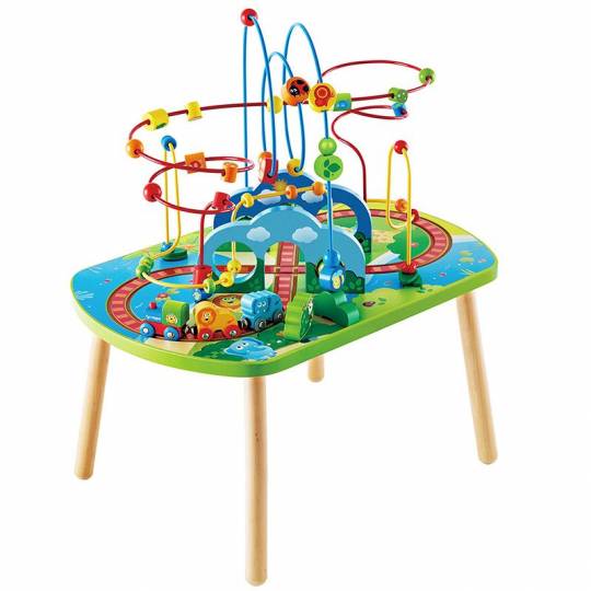 Table d'activités du train de la jungle - Hape Hape - 1