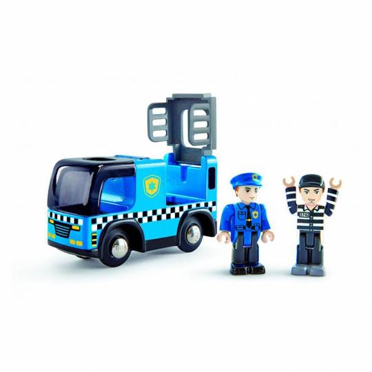 Voiture de police avec sirène - Hape Hape - 1