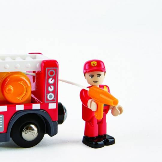 Camion de pompier avec sirène - Hape Hape - 2