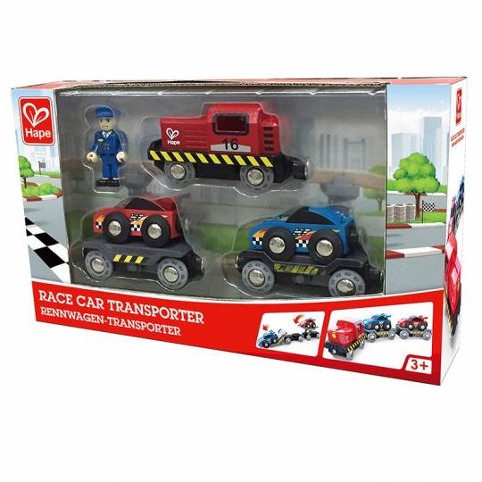 Transporteur de voitures de course - Hape Hape - 4