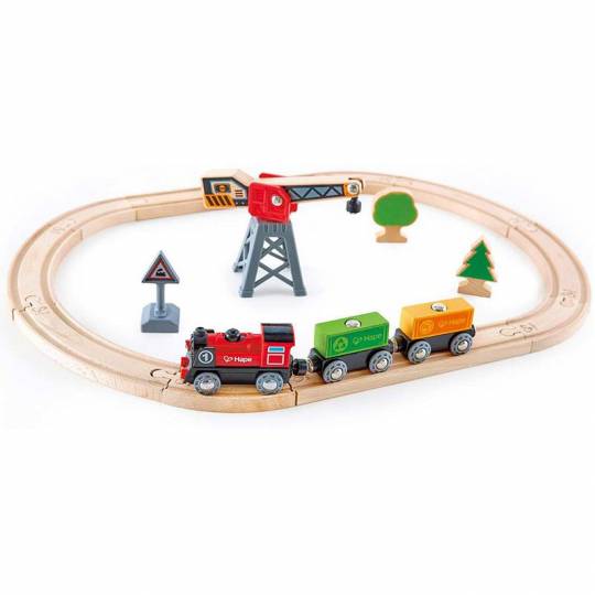 Circuit du train de marchandises - Hape Hape - 1