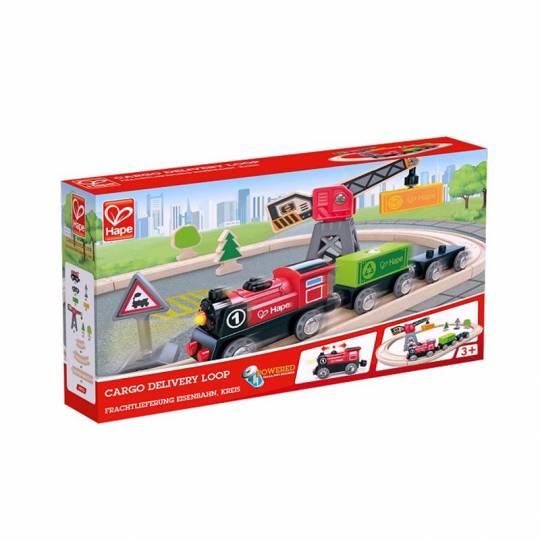 Circuit du train de marchandises - Hape Hape - 4